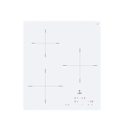 Варочная панель Lex EVI 430A WH