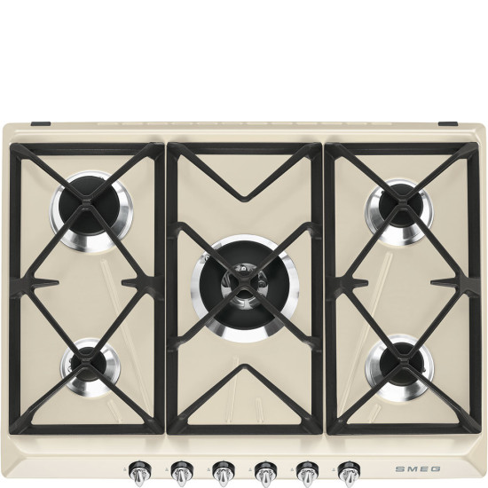 Газовая варочная панель Smeg SR975PGH кремовый