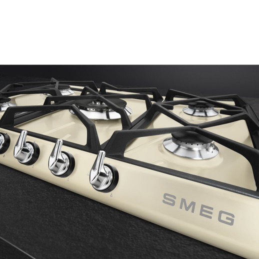 Газовая варочная панель Smeg SR975PGH кремовый