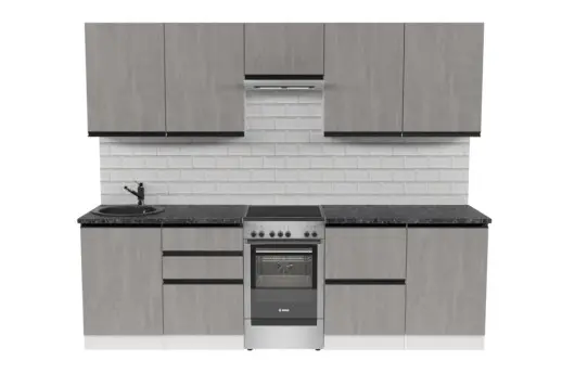 Кухонный гарнитур Сюита мега 2500 мм