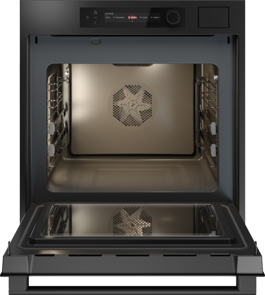 Электрический духовой шкаф с функцией СВЧ и пароварки Asko OCSM66GSH графит