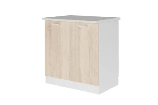 Кухонный модульный шкаф Дачный Дуб сонома\Берилл бежевый Н 800 2 дв