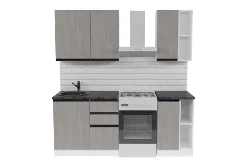 Кухонный гарнитур Сюита медиум 1400 мм