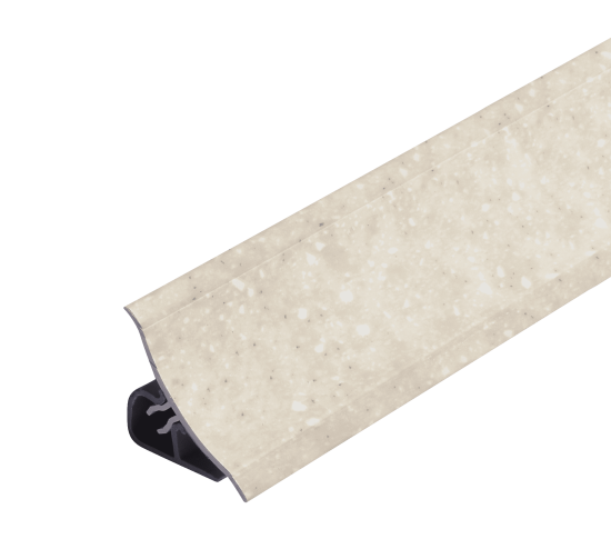 Плинтус АР120 (18x18x3000) (Семолина бежевая)