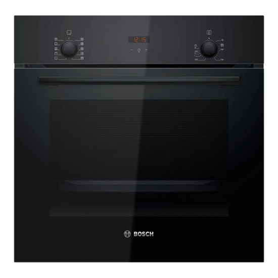 Электрический духовой шкаф Bosch HBF512BB1T черный