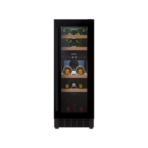 Комбинированный винный шкаф Lex LWD3017BL dual zone