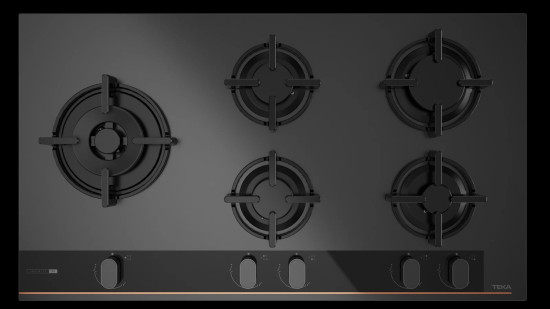 Газовая варочная панель Teka GBC 95-G1 GBC Infinity Matt Black