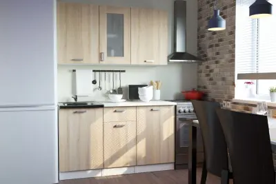 Кухонный гарнитур "Дачный" 1400 мм