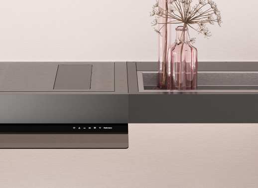 Кухонная вытяжка Falmec VIRGOLA TOUCH NRS 120 BLACK(без мотора)