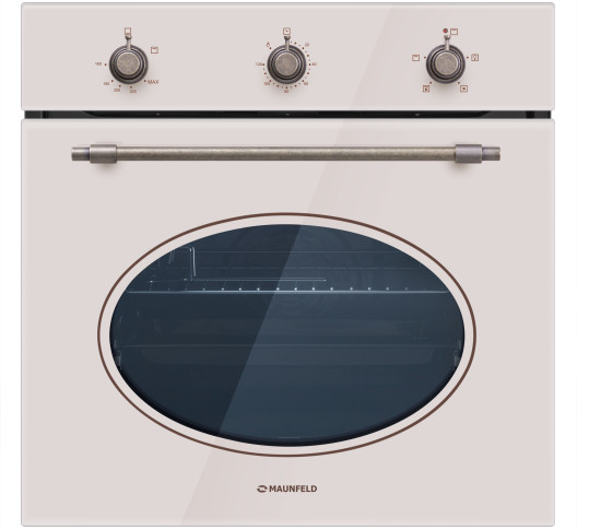 |Discount| Духовой шкаф Maunfeld EOGC604RIB.MT бежевый
