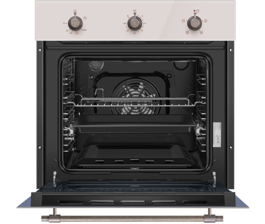 |Discount| Духовой шкаф Maunfeld EOGC604RIB.MT бежевый