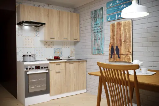 Кухонный гарнитур "Дачный" 1600 мм