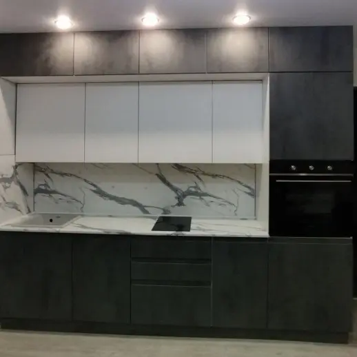 Кухня Бетон темный Тальк