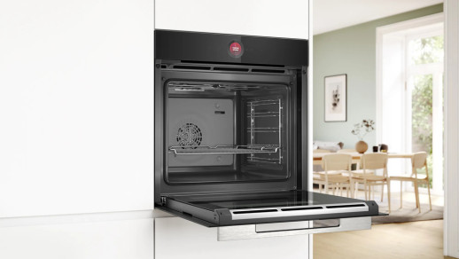 Электрический духовой шкаф Bosch HBG7341B1 черный