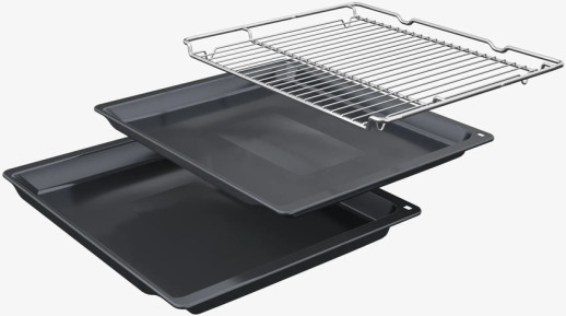 Электрический духовой шкаф Bosch HBG7341B1 черный
