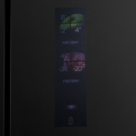 Полувстраиваемый холодильник Midea MDRF705BIE63