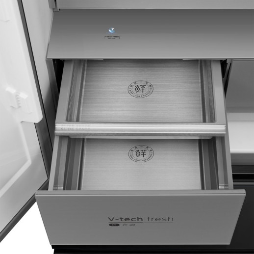 Полувстраиваемый холодильник Midea MDRF705BIE63