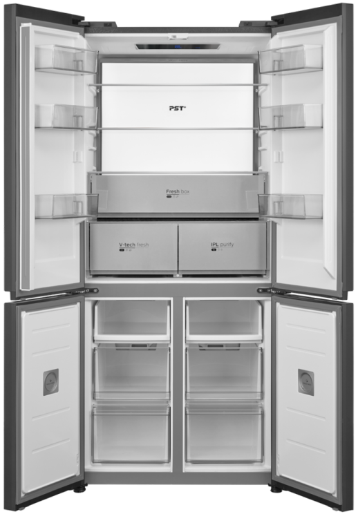 Полувстраиваемый холодильник Midea MDRM706BIE63