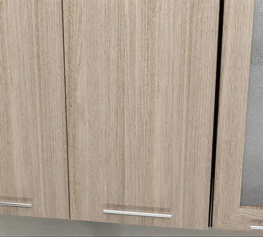 Кухонный гарнитур "Ясень шимо светлый/Берилл бежевый" 1000 мм