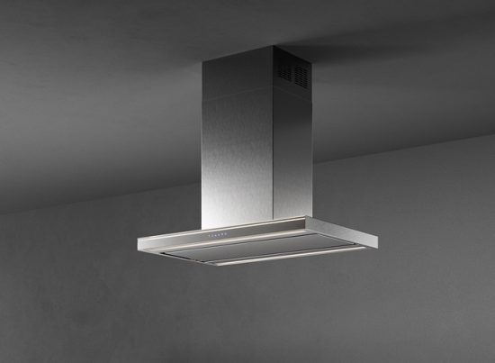 Кухонная вытяжка Falmec LUMINA NRS ISOLA GLASS STEEL 90