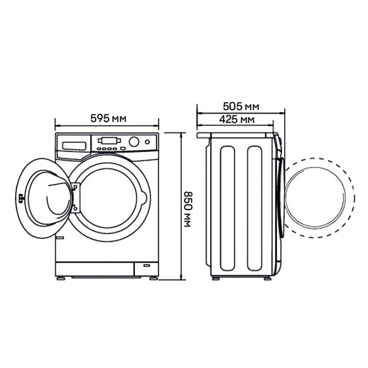 Стиральная машина Haier HW80-BP14969A
