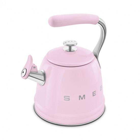 Чайник со свистком Smeg WKF01PK