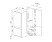 Встраиваемый холодильник Smeg C875TNE
