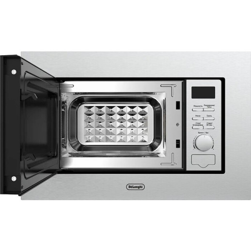 Микроволновая печь встраиваемая Delonghi DMO 20IM MATERO нержавеющая сталь