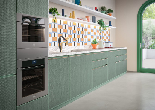 Электрический духовой шкаф Bertazzoni F6011MODELN карбонио