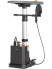Отпариватель с гладильной доской Hiberg GSW 8000 BLACK ORANGE