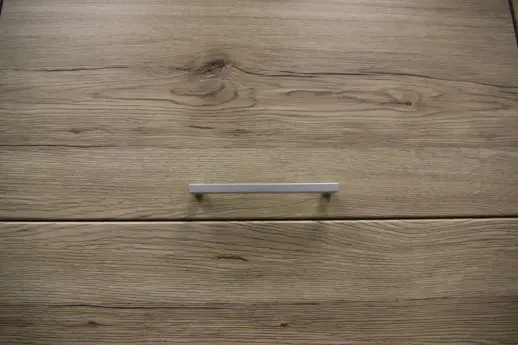 Кухонный гарнитур "Альфа ЛОФТ" Рустик натур + Бетон светлый/Сахара 2200мм