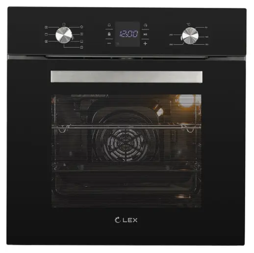 Духовой шкаф Lex EDM 071 BL черный