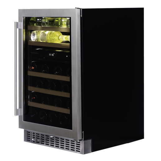 Полувстраиваемый винный шкаф Dunavox DAUF-38.100DSS