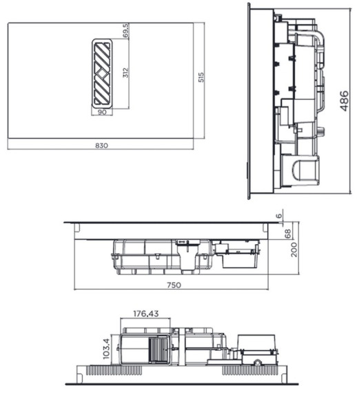 Варочная панель Maunfeld MIHC834SF2BK