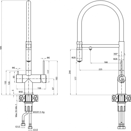 Смеситель Rivelato Adria 1523517