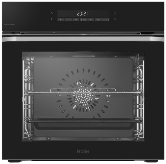 Электрический духовой шкаф с функцией пара Haier HOQ-P16AS5GB черный