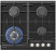 Газовая варочная панель Nord HS 4532 B