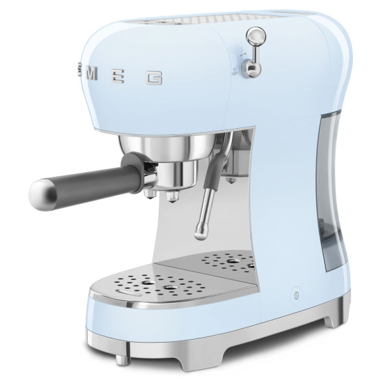 Кофеварка Smeg ECF02PBEU пастельный голубой