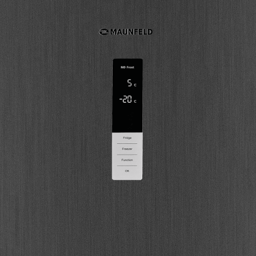 Холодильник Maunfeld MFF185NFХ10 INVERTER нержавеющая сталь