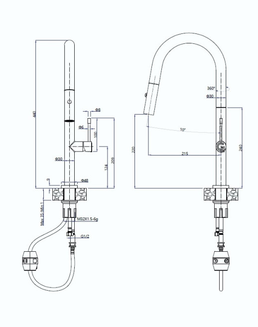 Смеситель Rivelato Asti 3972500
