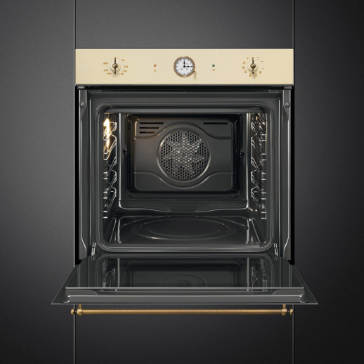 Электрический духовой шкаф Smeg SFP68C1TPO кремовый