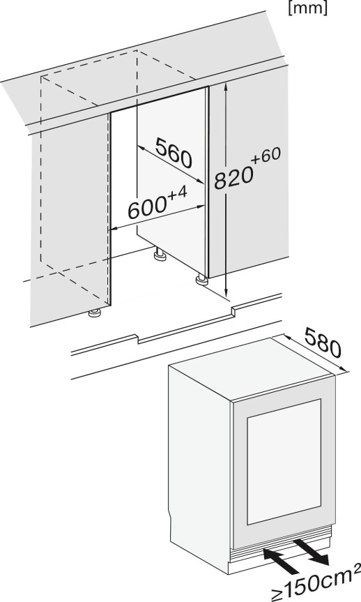 Винный шкаф Miele KWTUS 7074 F